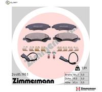 ZIMMERMANN 24485.190.1 Brake pad set