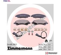 ZIMMERMANN 24485.190.1 Brake pad set