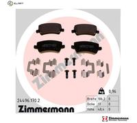 ZIMMERMANN 24496.170.2 Brake pad set