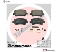 ZIMMERMANN 24496.170.3 Brake pad set