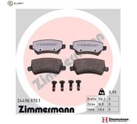 ZIMMERMANN 24496.970.1 Brake pad set