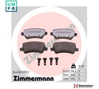 ZIMMERMANN 24496.970.1 Brake pad set