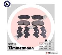 ZIMMERMANN 24501.170.1 Brake pad set