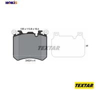 Textar Front Brake Pads fits Rolls-Royce Wraith BMW X5 X6 Ghost Dawn 2452401
