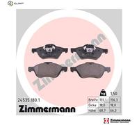 ZIMMERMANN 24535.180.1 Brake pad set