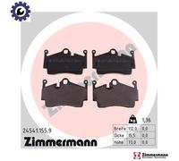 ZIMMERMANN 24541.155.9 Brake pad set