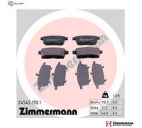ZIMMERMANN 24545.170.1 Brake pad set