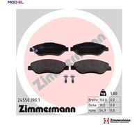 ZIMMERMANN 24550.190.1 Brake pad set
