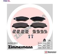 ZIMMERMANN 24550.190.2 Brake pad set
