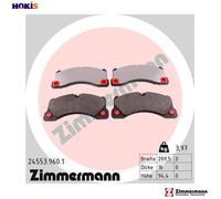 BRAKE PAD SET DISC BRAKE 24553.960.1 FOR VW PORSCHE MACAN/SUV CAYENNE BPD 2.5L