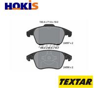 BRAKE PAD SET DISC BRAKE 2455701 FOR CITROËN C4/III/PICASSO/MPV/GRAND DS4 DS5