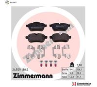 ZIMMERMANN 24559.180.2 Brake pad set