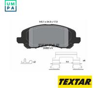 BRAKE PAD SET DISC BRAKE 2458301 FOR JEEP COMPASSPATRIOT DODGE CALIBER 2.1L 4cyl