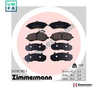 BRAKE PAD SET DISC BRAKE 24595.185.1 FOR PEUGEOT EXPERT/Platform/Chassis/Van