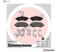 BRAKE PAD SET DISC BRAKE 24595.185.2 FOR PEUGEOT EXPERT/Platform/Chassis/Van