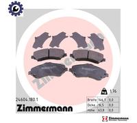 BRAKE PAD SET DISC BRAKE 24604.180.1 FOR JEEP WRANGLER/JK/III CHEROKEE DODGE