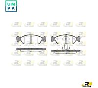 BRAKE PAD SET DISC BRAKE 2461.10 FOR PEUGEOT 106/II 306/Hatchback/Van/Break 1.9L