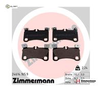 BRAKE PAD SET DISC BRAKE 24614.165.9 FOR VW AUDI PORSCHE BPE/BAC/BPD/BLK 2.5L Q7