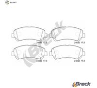 Brake pads 24632 00 701 00 BRECK for NISSAN SUZUKI