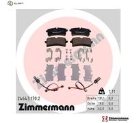 ZIMMERMANN 24643.170.2 Brake pad set