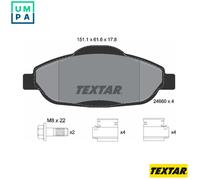 BRAKE PAD SET DISC BRAKE 2466001 FOR PEUGEOT 3008/Van/MPV 308/SW/CC 5008 408