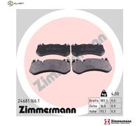 BRAKE PAD SET DISC BRAKE 24681.166.1 FOR MERCEDES-BENZ C-CLASS GLE/SUV SL AMG