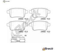 BRAKE PAD SET DISC BRAKE 24692 00 704 00 FOR RENAULT KANGOO/Rapid/Express 1.5L