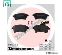 ZIMMERMANN 24693.175.2 Brake pad set