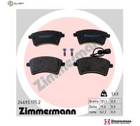 ZIMMERMANN 24693.175.2 Brake pad set