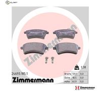 ZIMMERMANN 24693.185.1 Brake pad set