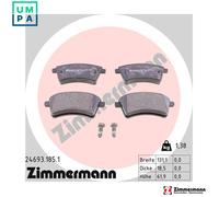 ZIMMERMANN 24693.185.1 Brake pad set