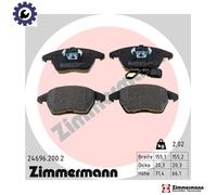 ZIMMERMANN 24696.200.2 Brake pad set