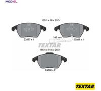 BRAKE PAD SET DISC BRAKE 2469602 FOR VW FUSCA CC/PASSAT/SEDAN/GRANDE CADDY/III