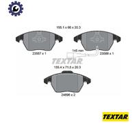 Brake Pads Set Front Textar 2469602 1KD698151G 3C0698151A 3C0698151C 3C0698151D