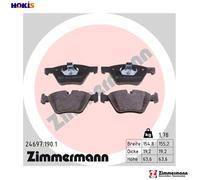 New Brake Pad Set, disc brake for BMW BMW (BRILLIANCE):5,F10,F11,F13,6 Coupe
