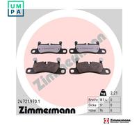 ZIMMERMANN 24721.970.1 Brake pad set