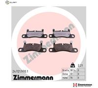 ZIMMERMANN 24721.970.1 Brake pad set