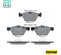 BRAKE PAD SET DISC BRAKE 2472201 FOR MERCEDES-BENZ M272.944/943 OM642.921 3.0L