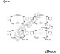 Brake Pad Set, disc brake for FIAT LANCIA OPEL VAUXHALL:KAPPA,KAPPA SW 1605164