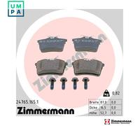 ZIMMERMANN 24765.165.1 Brake pad set