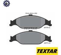 BRAKE PAD SET DISC BRAKE 2477601 FOR FORD USA MUSTANG/Convertible 4.6L 8cyl 3.8L