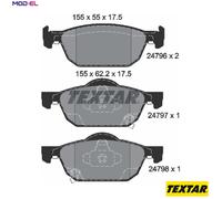 BRAKE PAD SET DISC BRAKE 2479601 FOR HONDA ACCORD/VIII/Tourer/EURO INSPIRE 2.4L