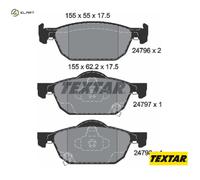 BRAKE PAD SET DISC BRAKE 2479601 FOR HONDA ACCORD/VIII/Tourer/EURO INSPIRE 2.4L