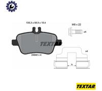 BRAKE PAD SET DISC BRAKE 2484803 FOR MERCEDES-BENZ GLA-CLASS/SUV SLK B-CLASS GLA