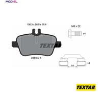 BRAKE PAD SET DISC BRAKE 2484805 FOR MERCEDES-BENZ GLA-CLASS/SUV 2.0L 4cyl 2.0L