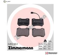ZIMMERMANN 24852.160.2 Brake pad set