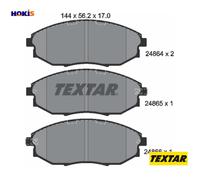 Fits TEXTAR 2486401 BRAKE PADS /RH/F/EPICA 06- UK Stock