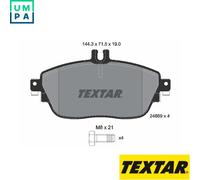 BRAKE PAD SET DISC BRAKE 2486901 FOR MERCEDES-BENZ GLA-CLASS B-CLASS/Sports 2.0L