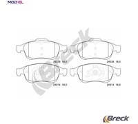 BRAKE PAD SET DISC BRAKE 24914 00 701 00 FOR RENAULT MEGANE/III/Hatchback 1.2L