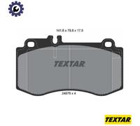 BRAKE PAD SET DISC BRAKE 2497601 FOR MERCEDES-BENZ CLS/Shooting/Brake/SEDAN 3.0L